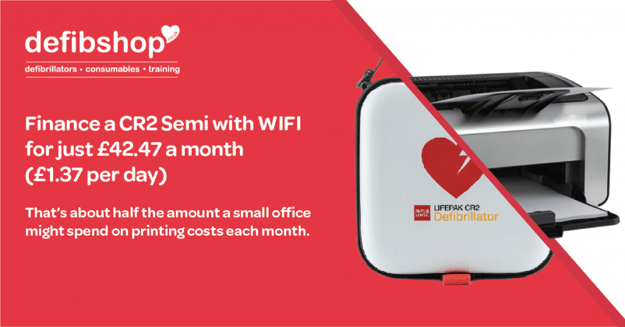 finance a CR2 semi wifi defibrillator