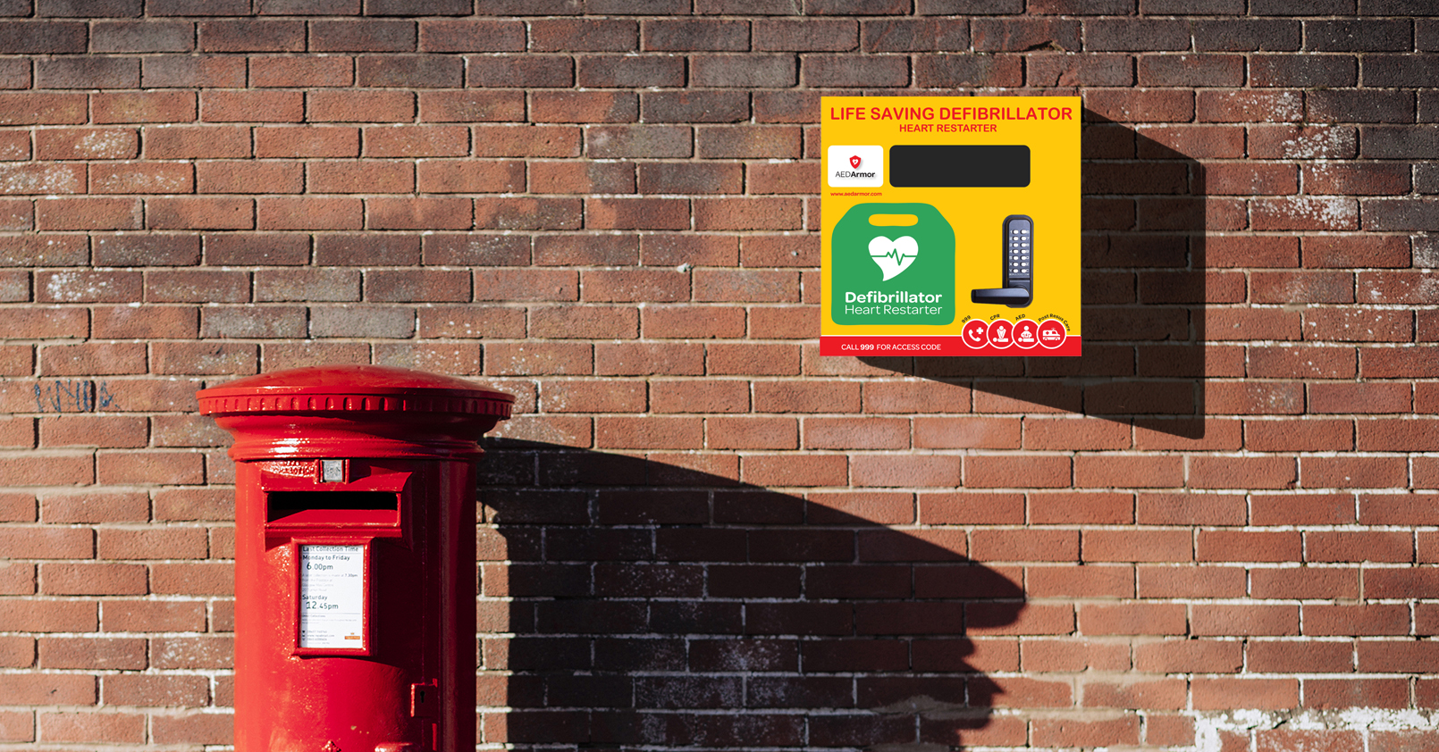 Applying for a defib with BHF? Here’s the storage you need